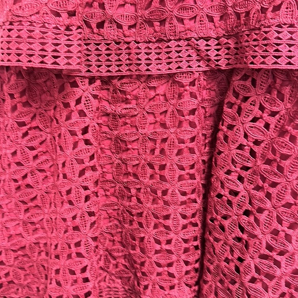 Lulus Crochet Tiered Dress - Picture 3 of 9